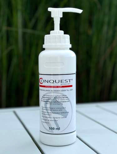 Conquest Follow-Up 500ml  Nu med pump!